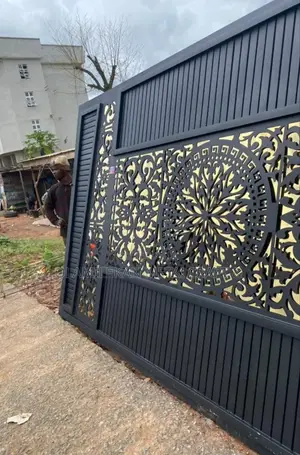 Double Pedestrian Door Sliding/Rolling Gate