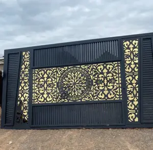 Double Pedestrian Door Sliding/Rolling Gate