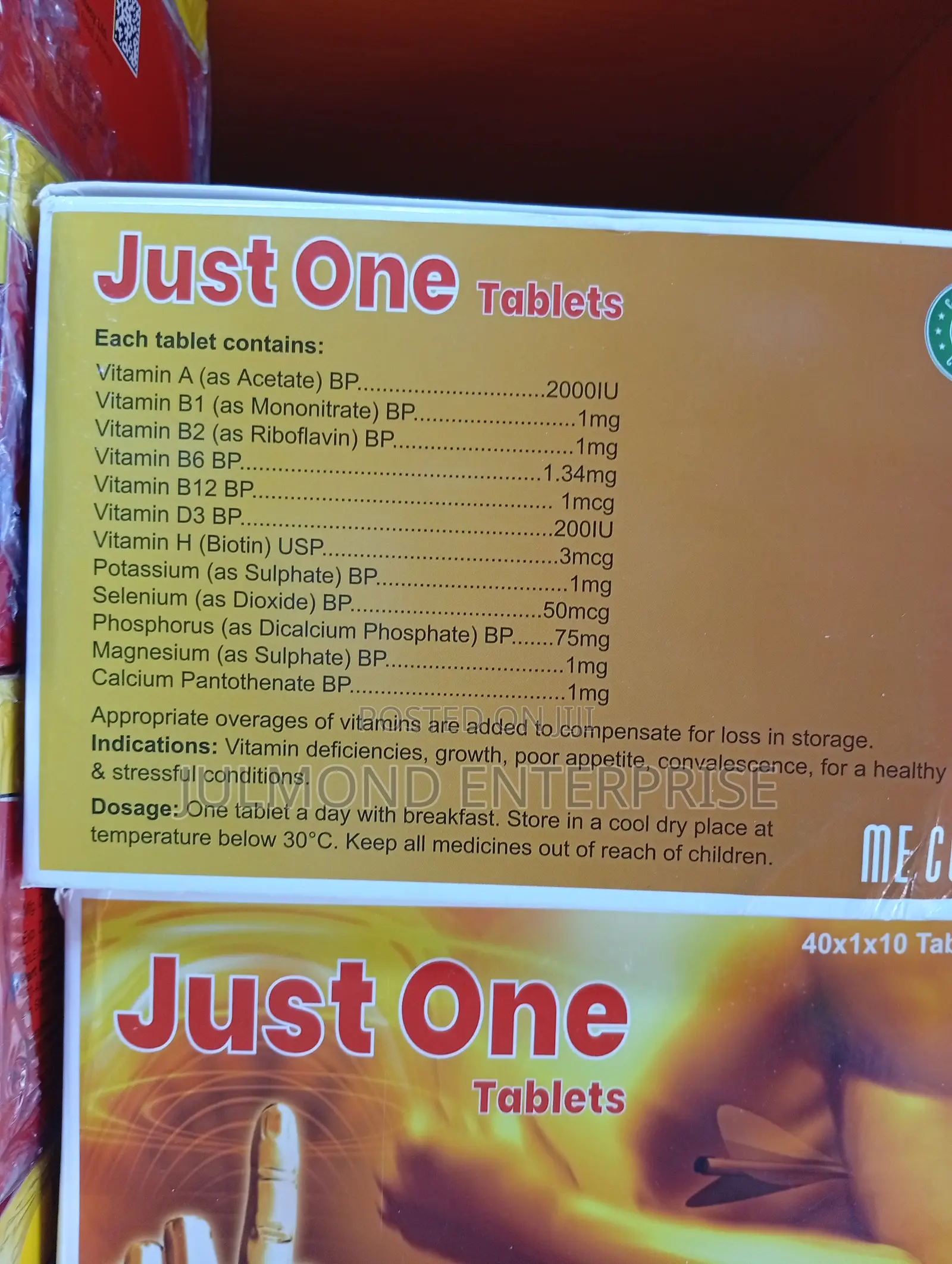 Mecure Just One Multi Vitamin