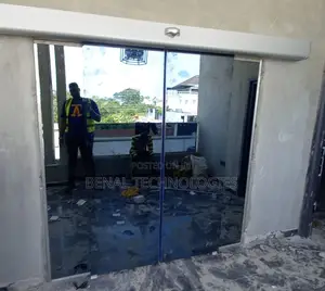 Sensor-Triggered Glass Sliding System