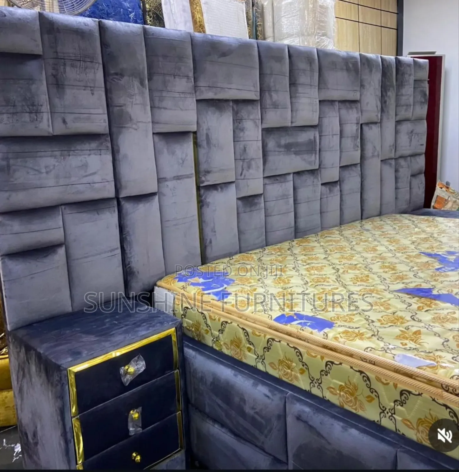 Padded Family Size Bedframe