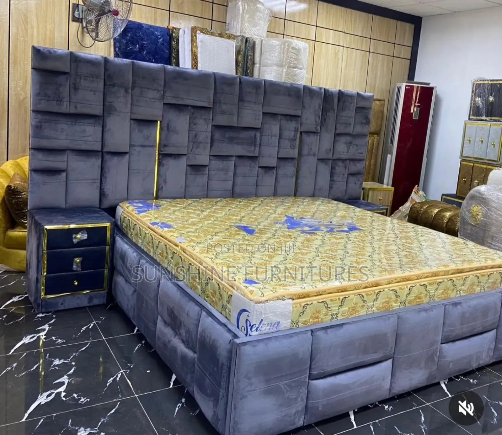Padded Family Size Bedframe