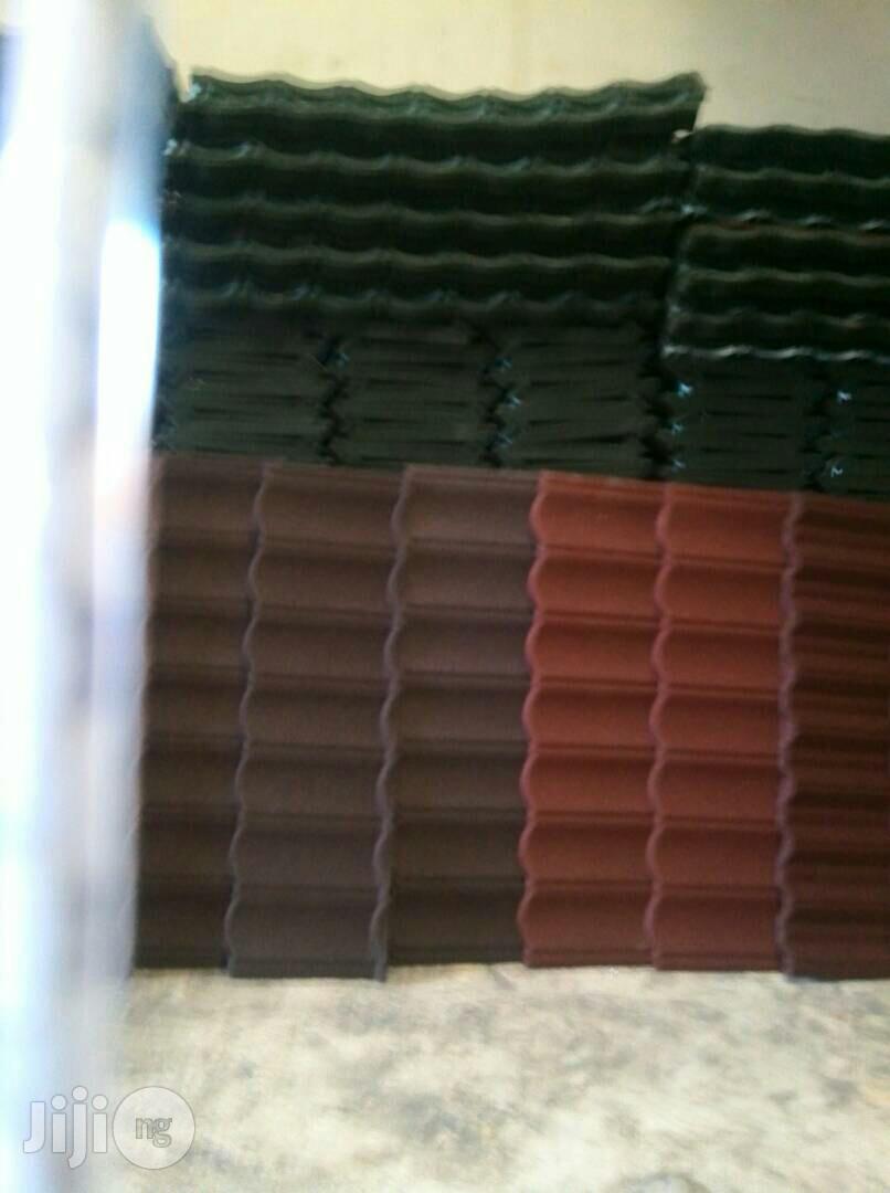 Anti Rust Quality Step Tile Roofing Material in Lagos.