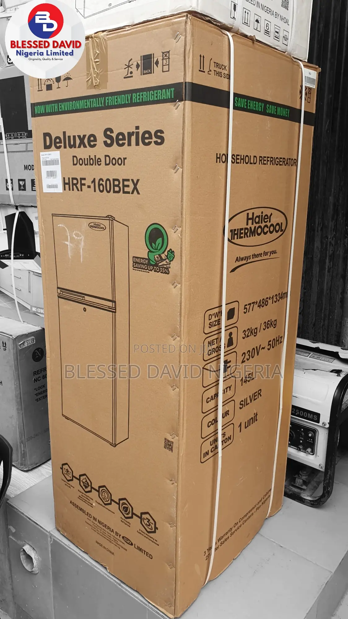 Haier Thermocool 160L Refrigerator - HRF-160BEX