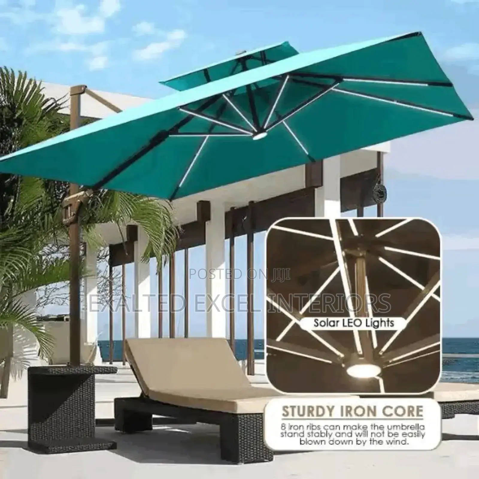 Solar Led Umbrella Lights