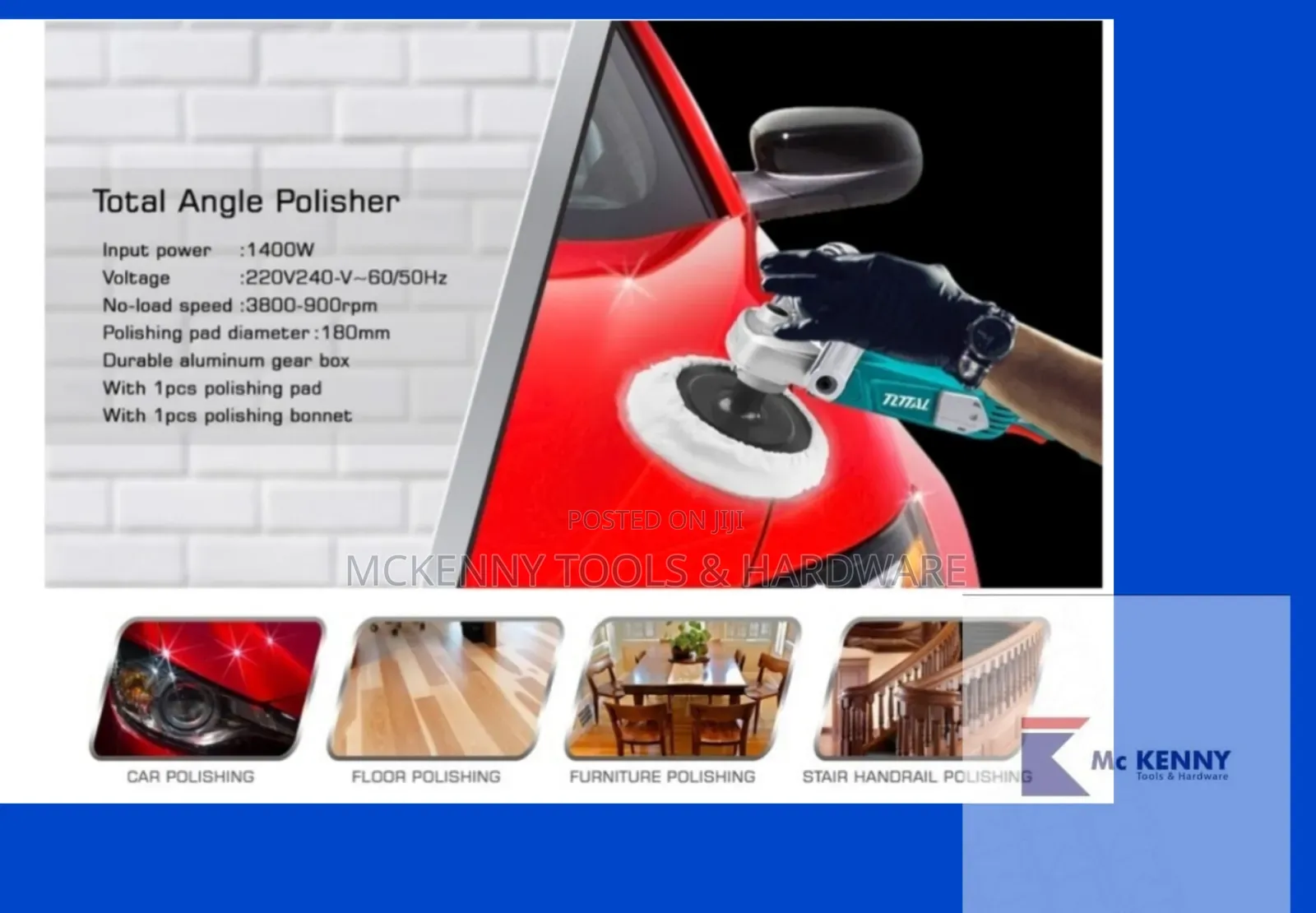 Total Angle Polisher 1400W - TP1141806