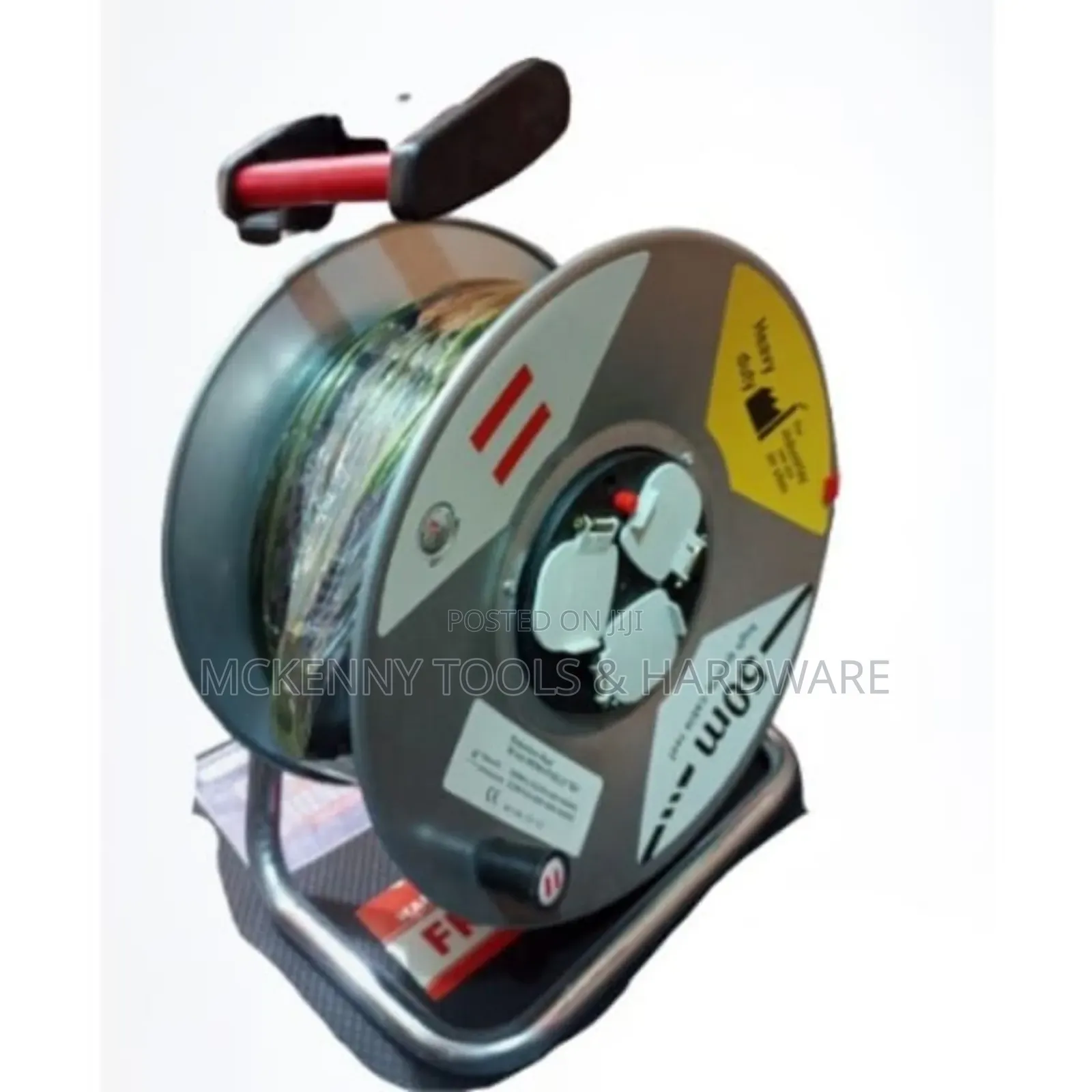 Power Distribution Extention Cable Reel - Plastic Body - 50m