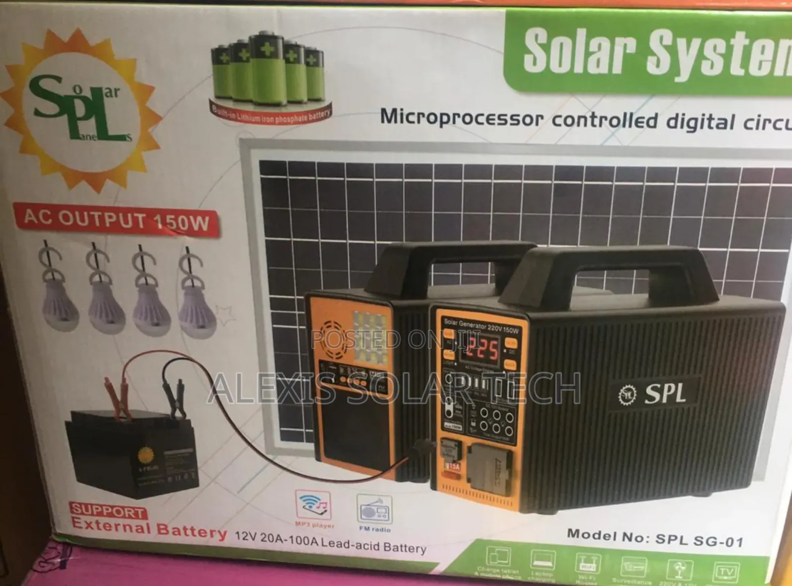 150watts Solar Generator