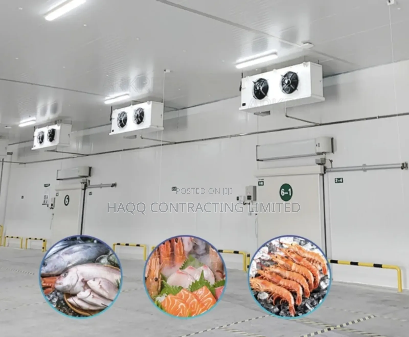 Blast Storage Walk in Cold Room Construction