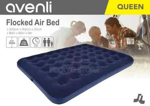 Inflatable Air Bed With Manual Pump