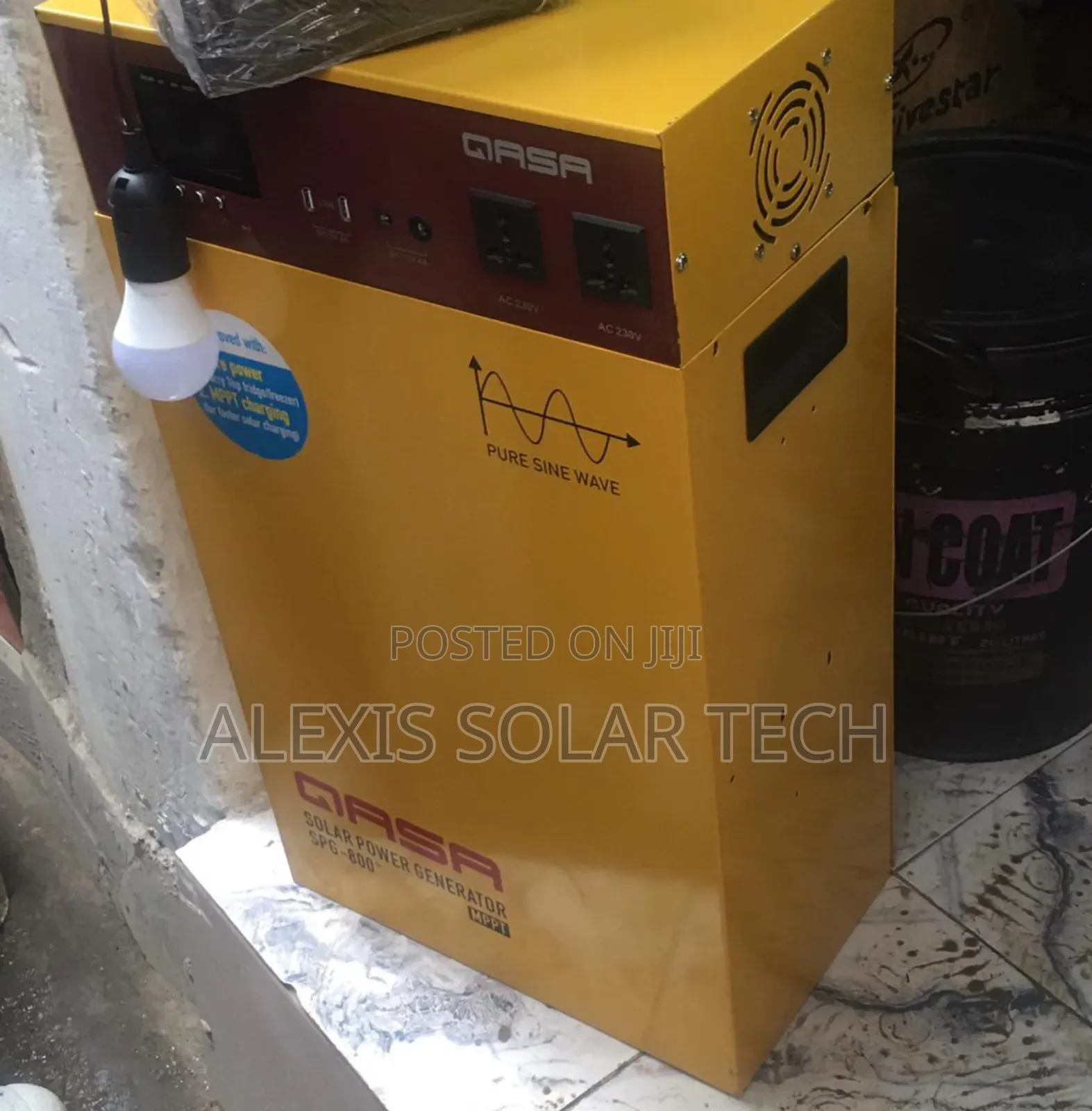 800watts Qasa Solar Generator