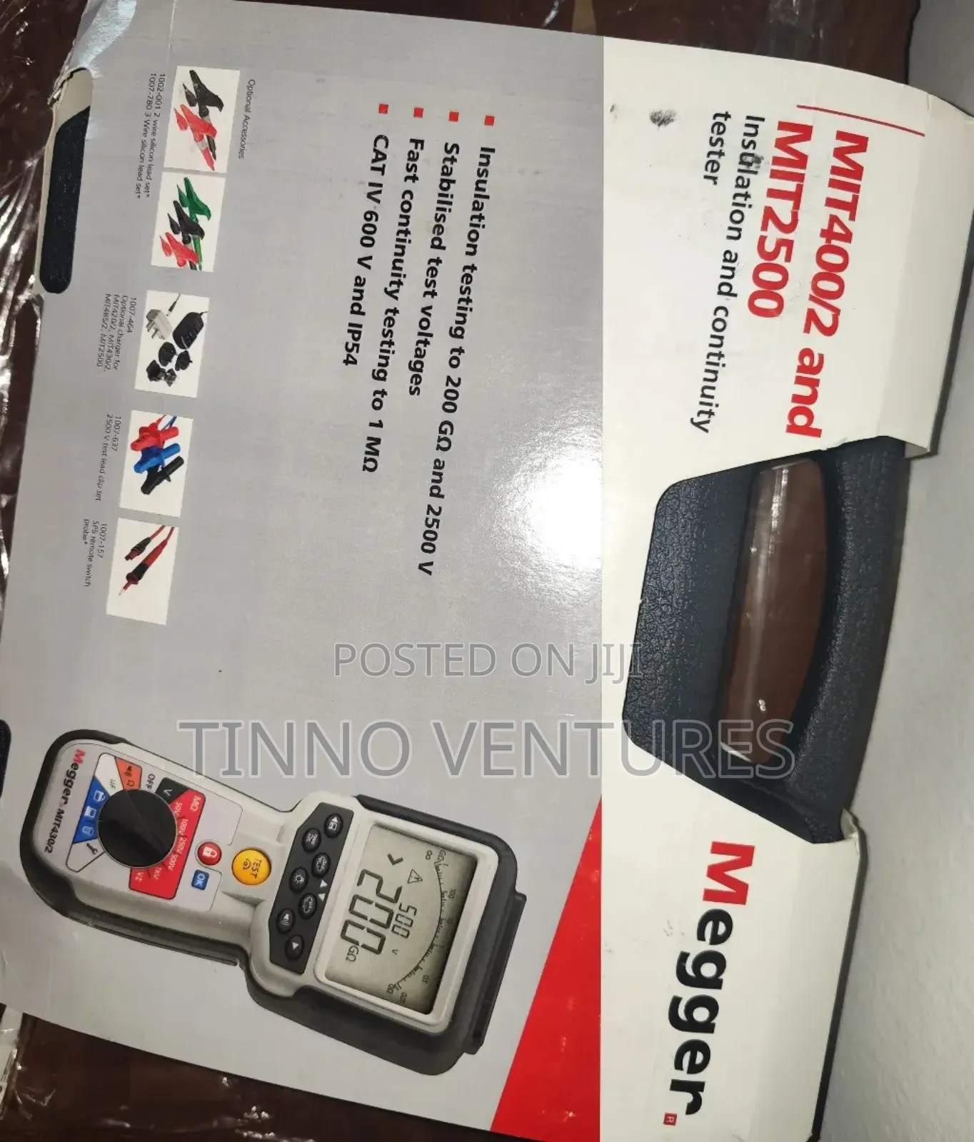 Megger Insulation Resistance Tester