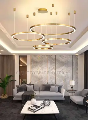 Ring Adjustable Luxury Light for Your Parlor
