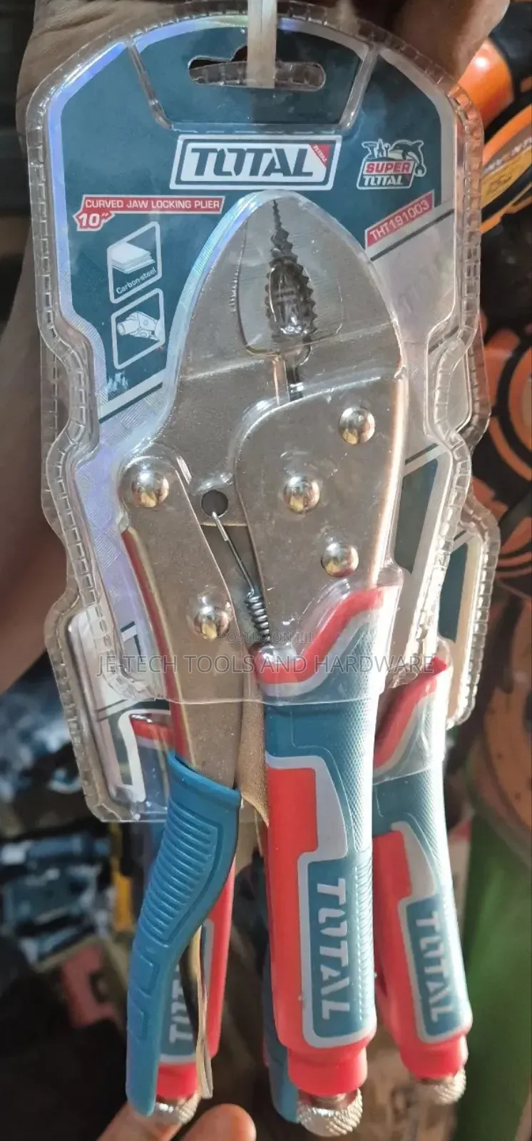 Curved Jaw Locking Plier