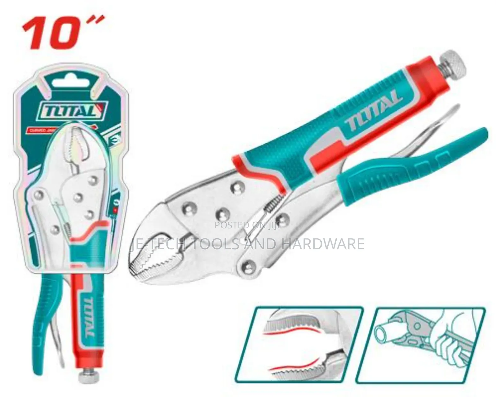 Curved Jaw Locking Plier