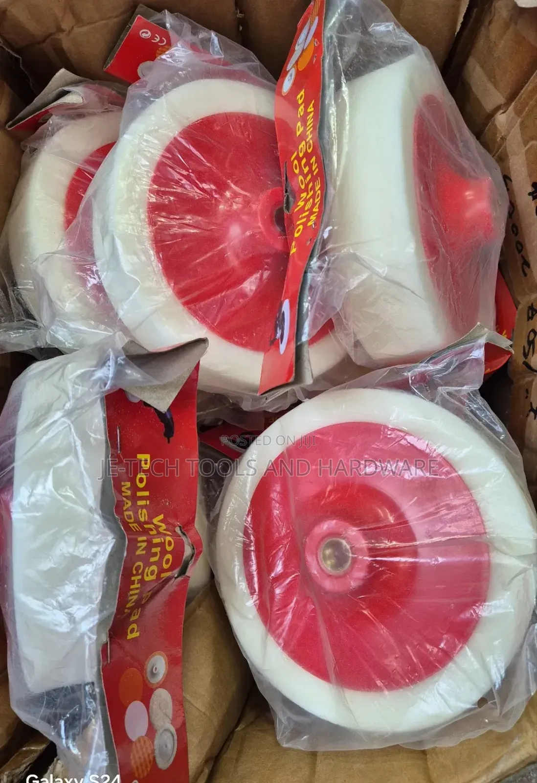 White Buffing Polishing Pad