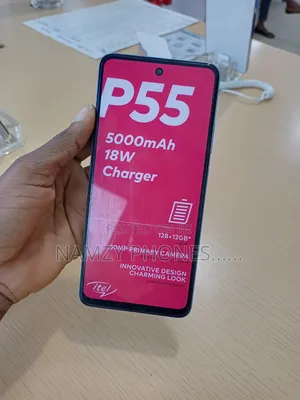 New Itel P55 128 GB Black
