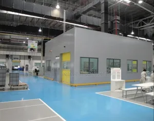 Panel Built Clean Room Construction With Epoxy Flooring