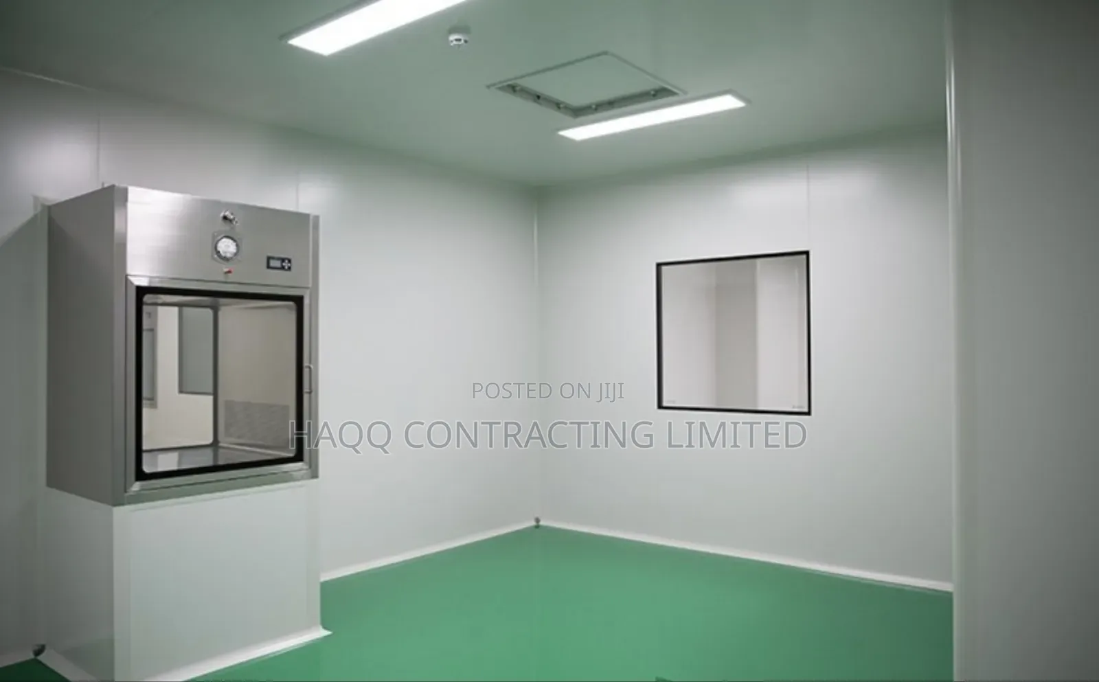 Panel Built Clean Room Construction With Epoxy Flooring
