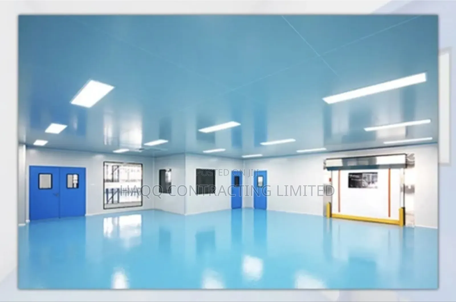 Warehouse Clean Room Construction Service