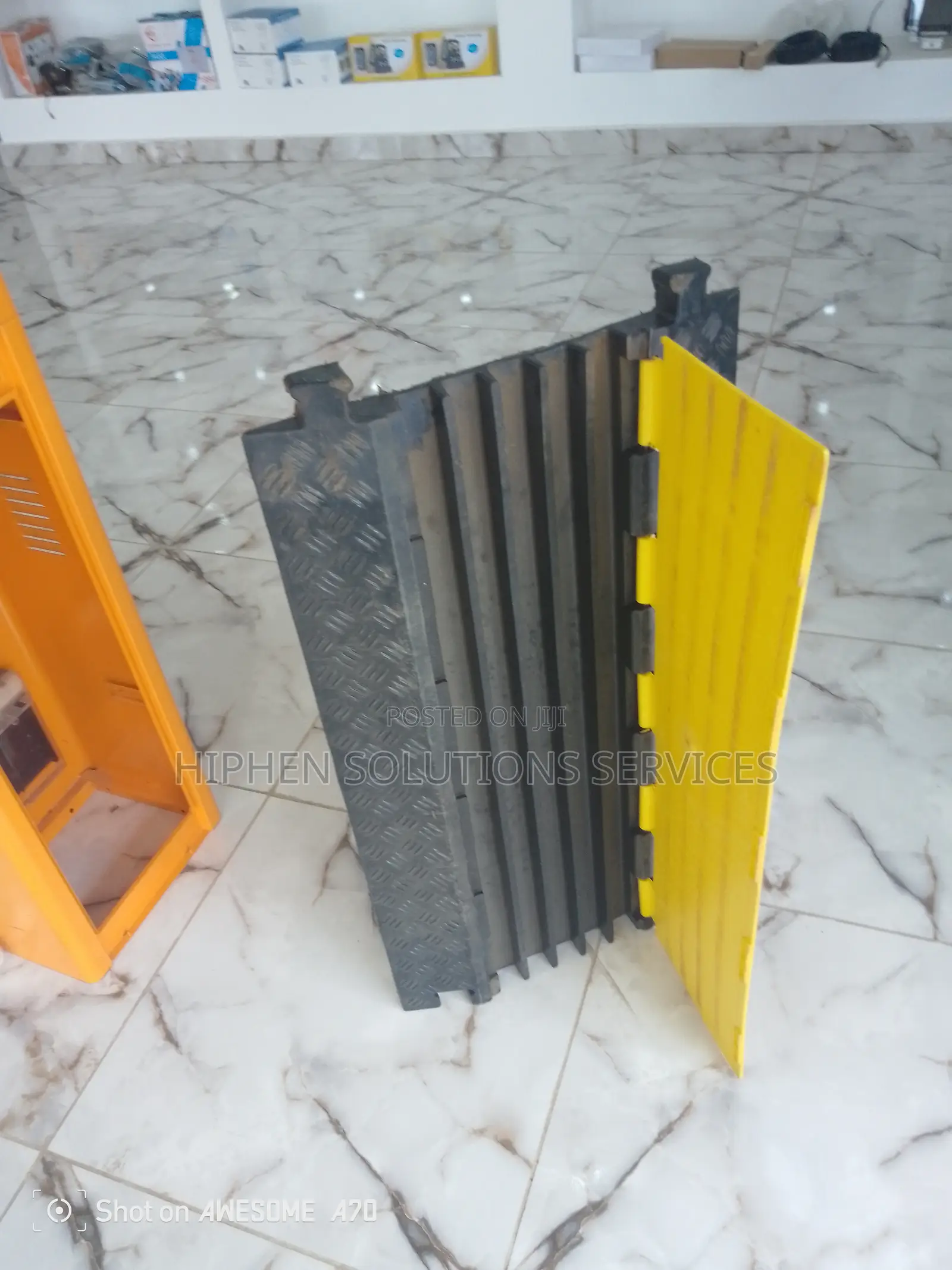 Floor Cord Cover With 2-channel Cable