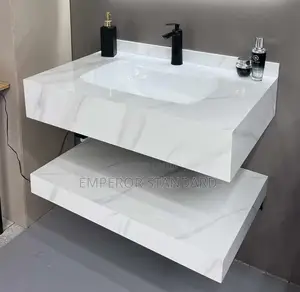 Quality Black Cabinet With Mirror, Cabinet Basin