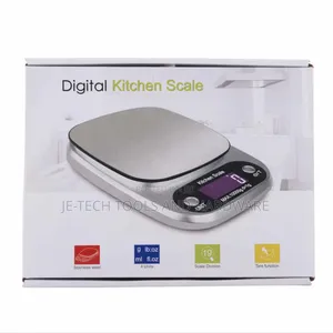 Stainless Steel Digital Kitchen Scale With LCD 