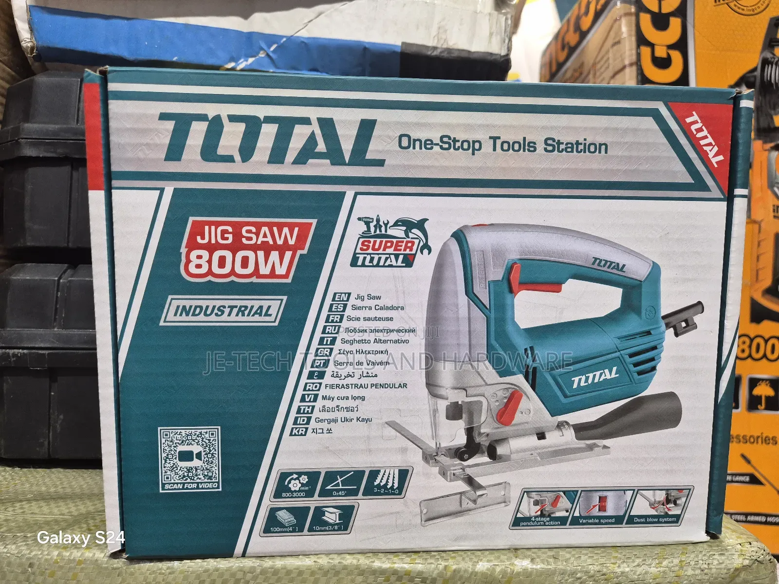 Total Jig Saw Machine With Extra Blade - 800watts