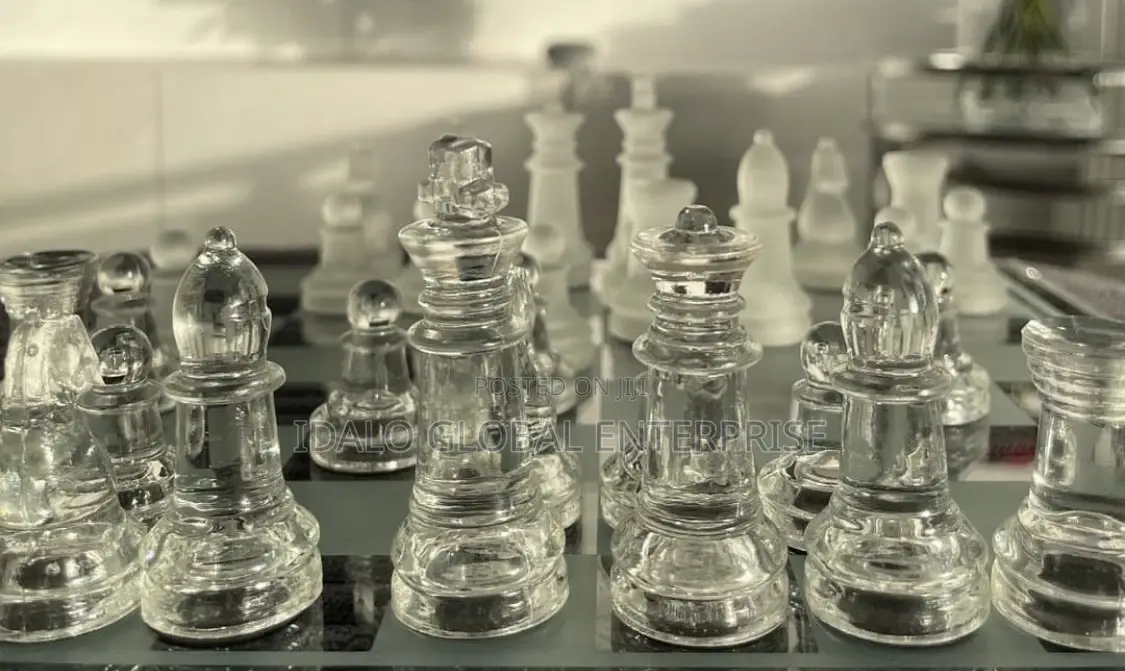 Glass Chess Board