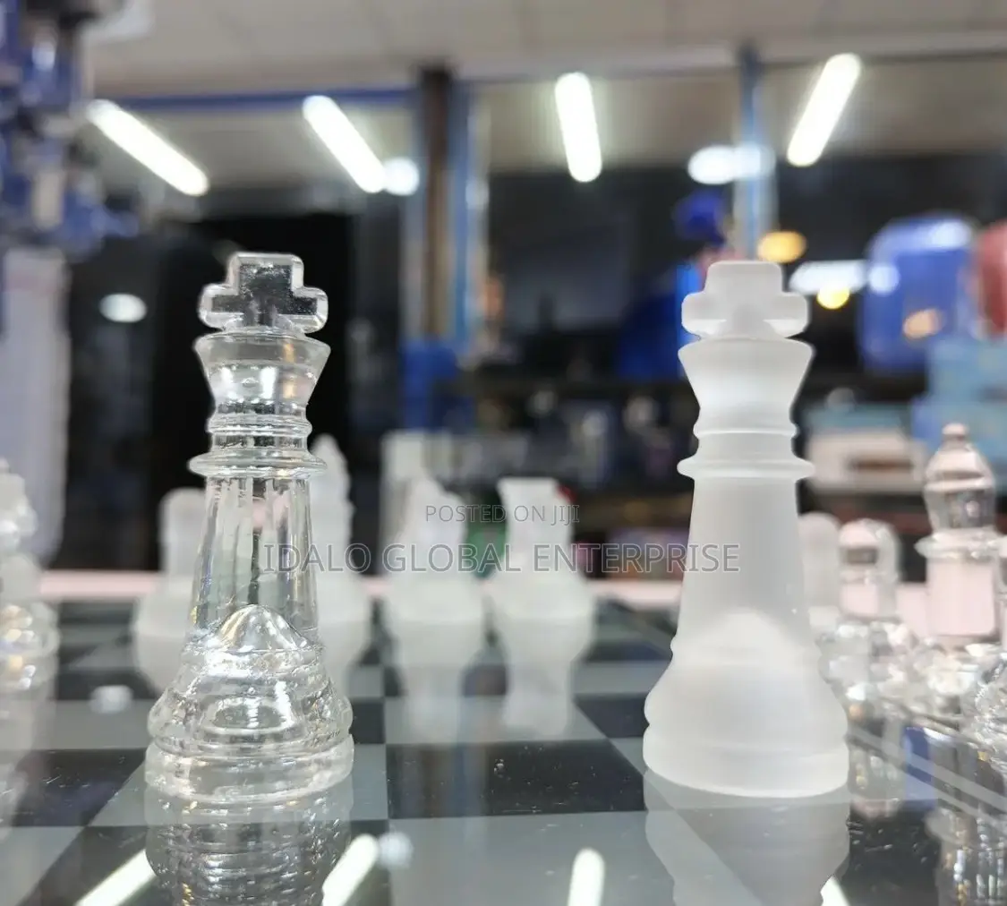 Glass Chess Board