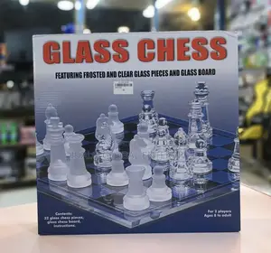 Glass Chess Board
