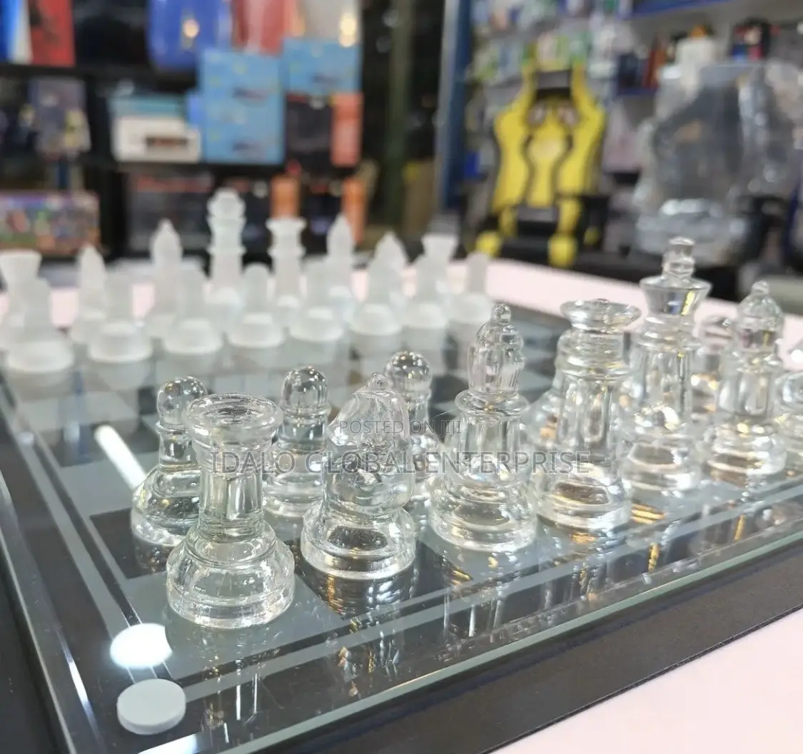 Glass Chess Board