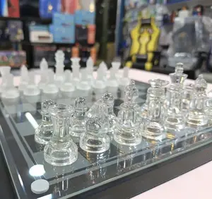 Glass Chess Board