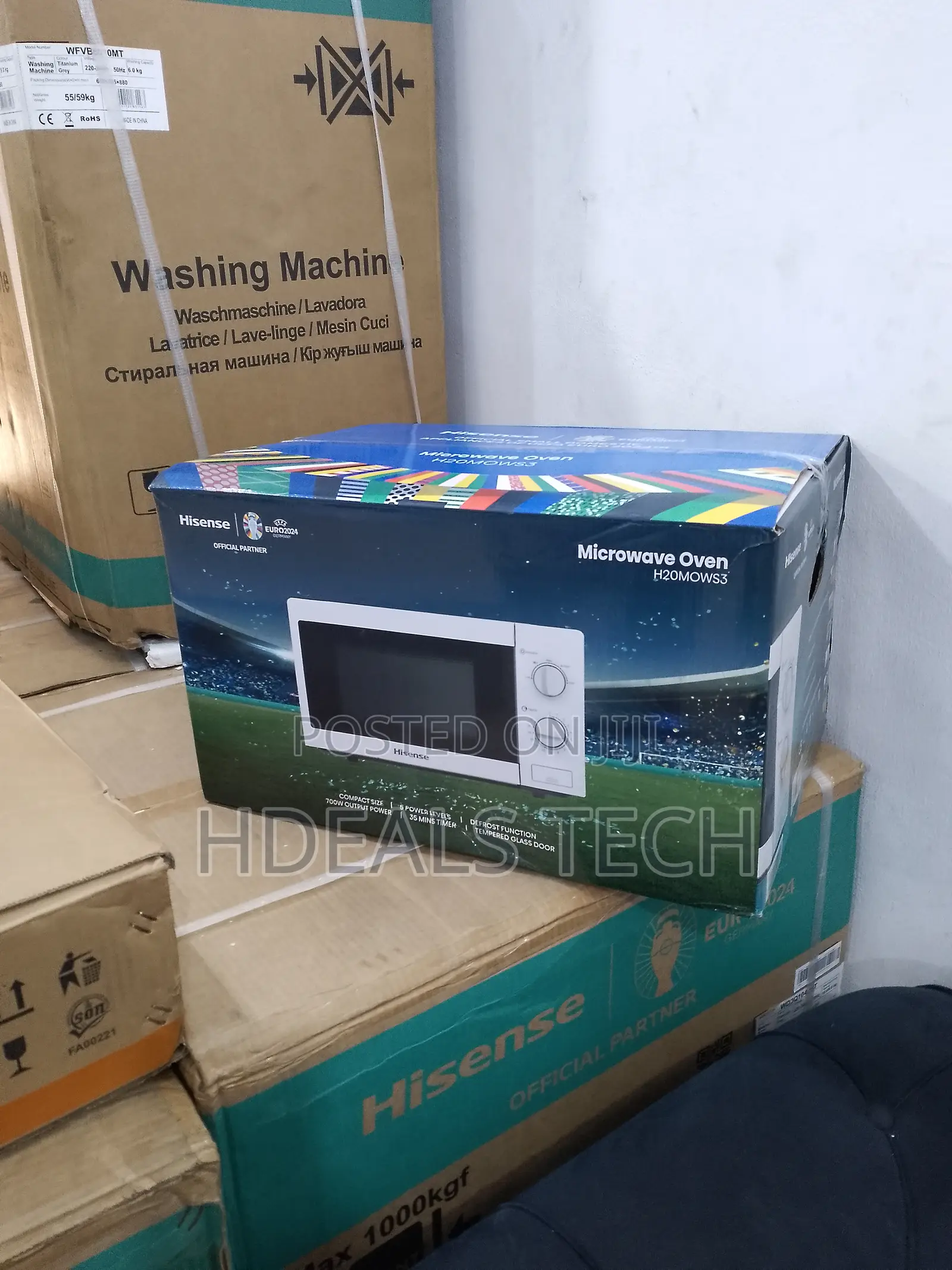 Available Hisense Microwave Oven 20L Manuel-White