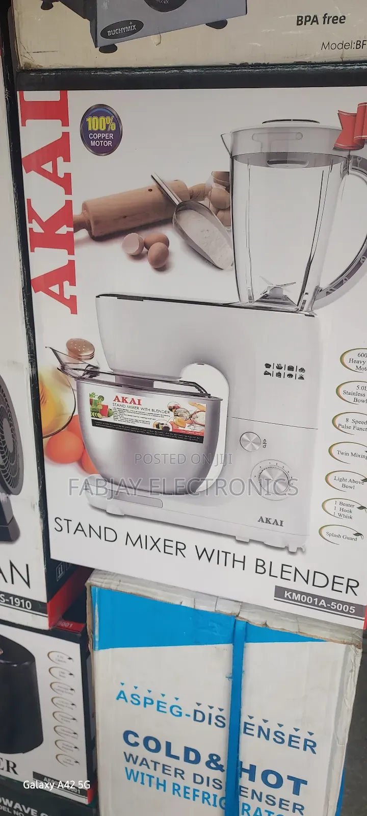 Akia Stand Mixer With Blender