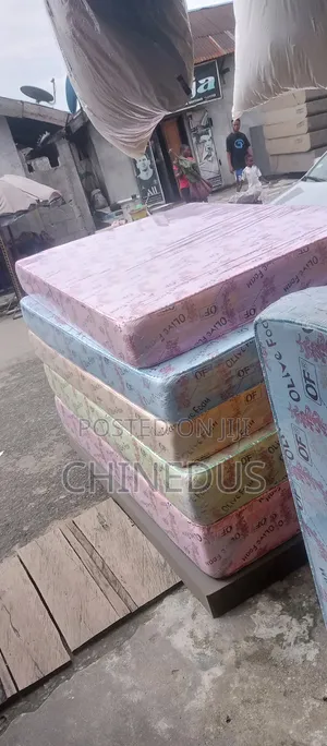 Clean Padded Factory Fitted Mattress With Guarantee