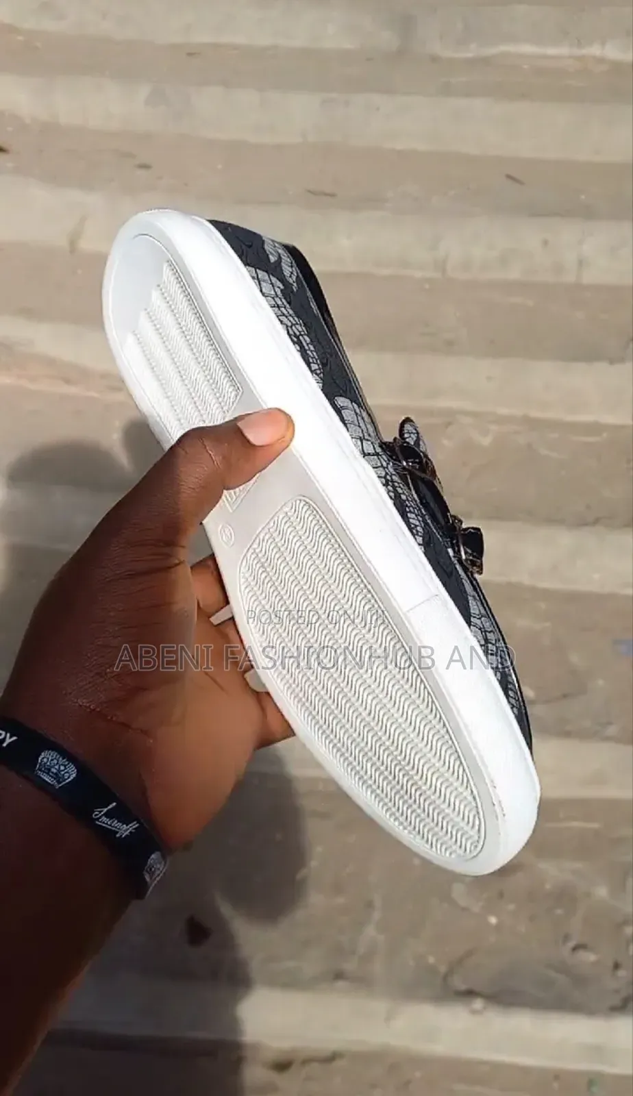 White Sole Shoe