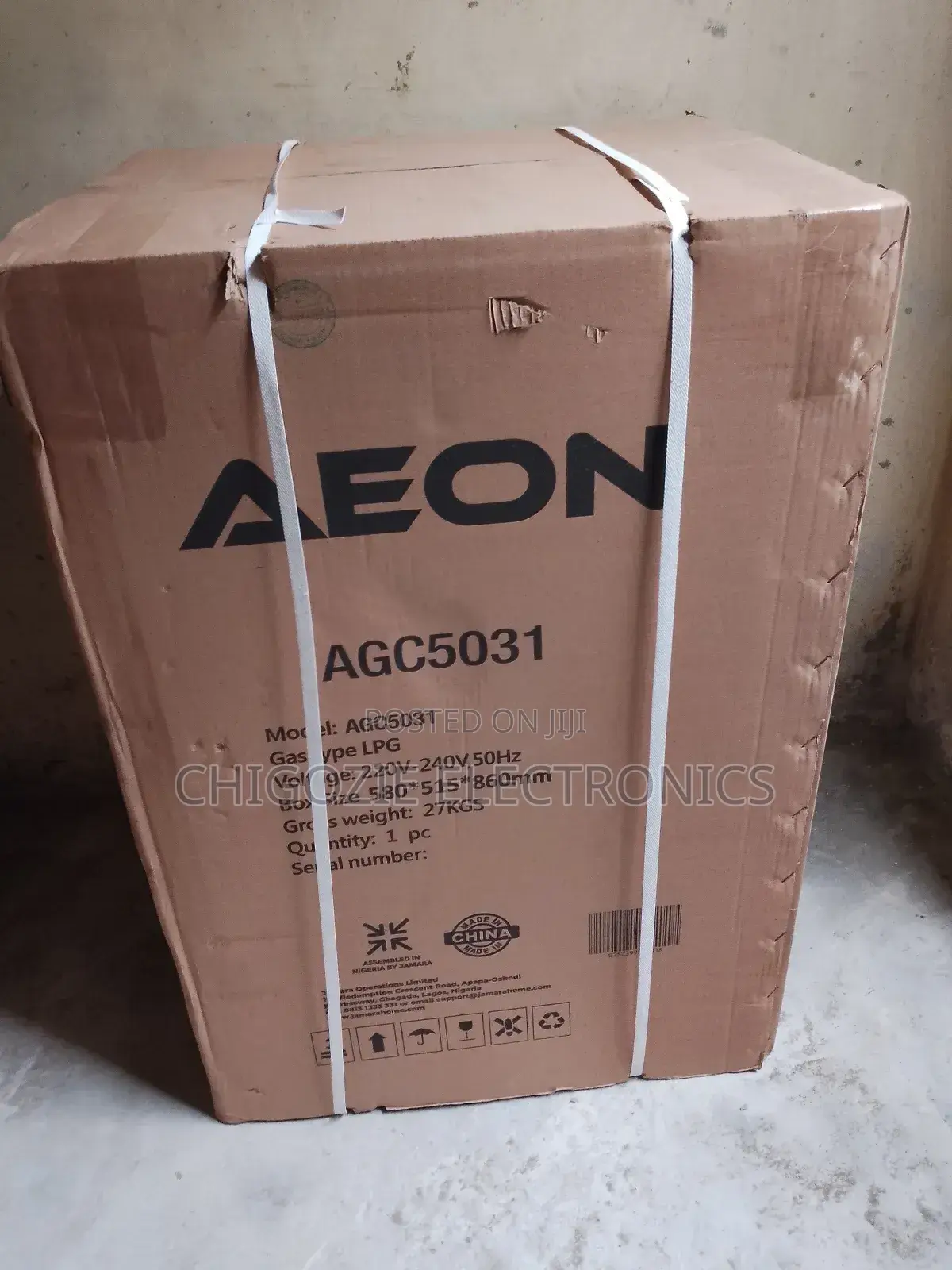 Aeon 4 Burner Gas Cooker With Oven