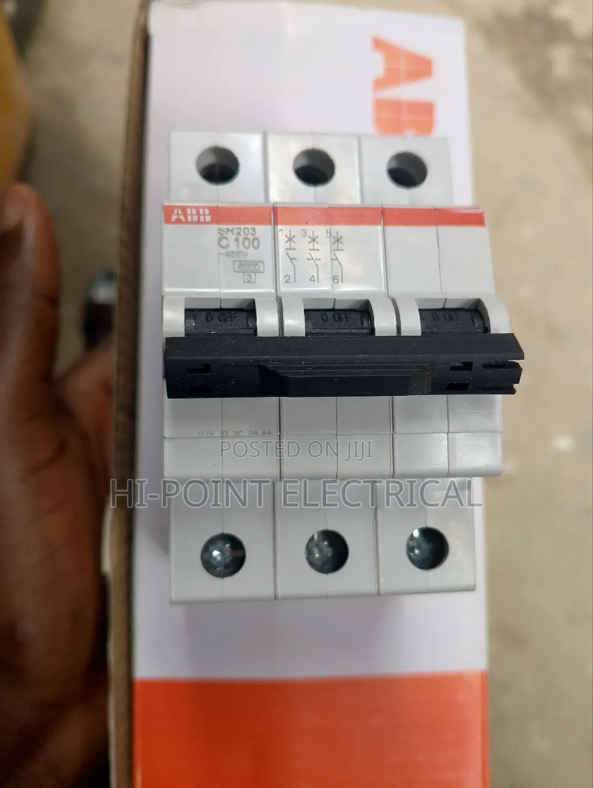 100amps Circuit Breaker 3 Pole MCB