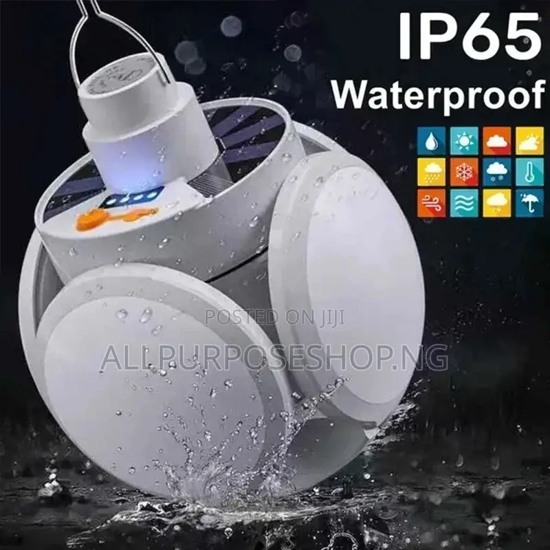 Solar Rechargeable Lamp