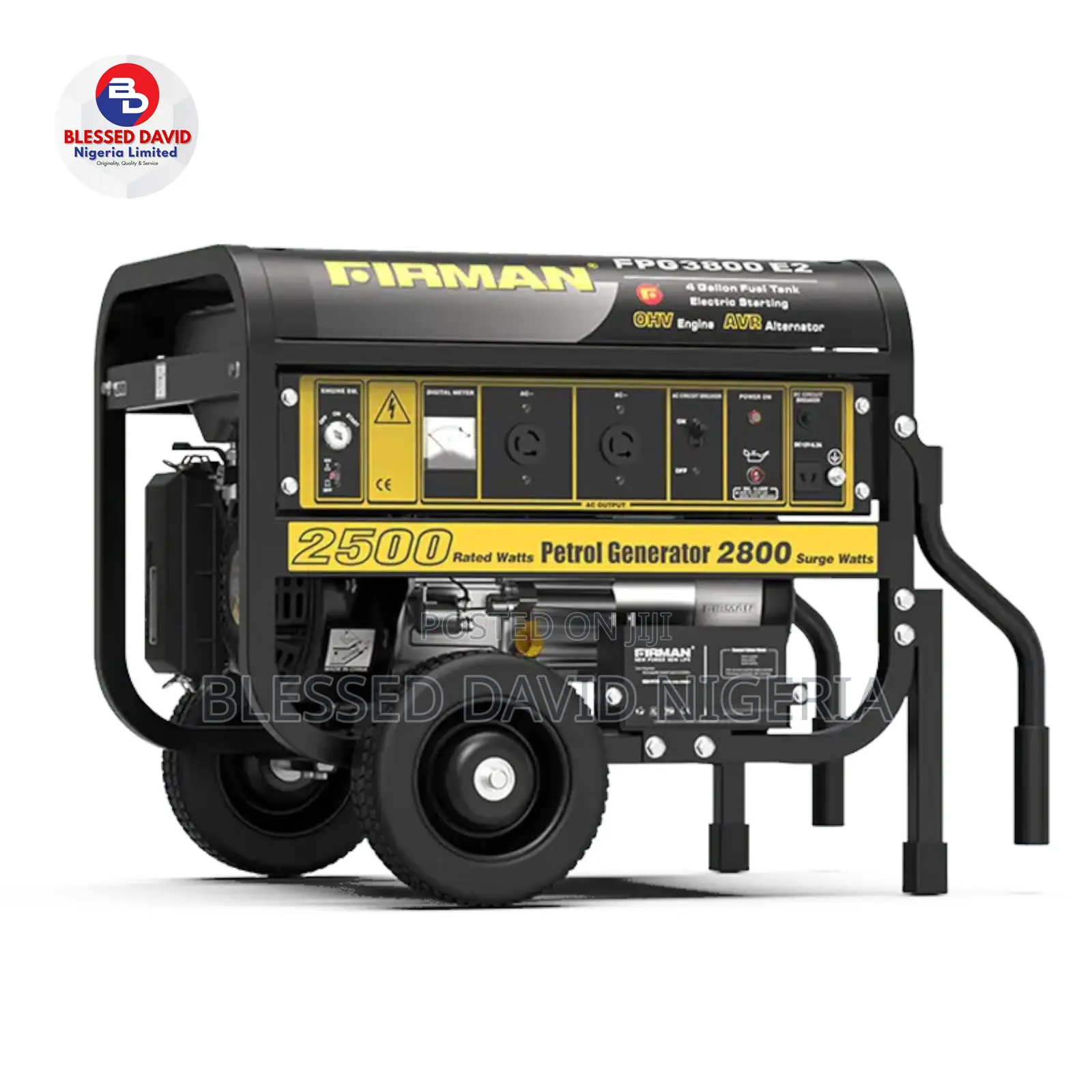 Firman FPG3800E2 Key Starter Generator 100% Copper - 3.2kva
