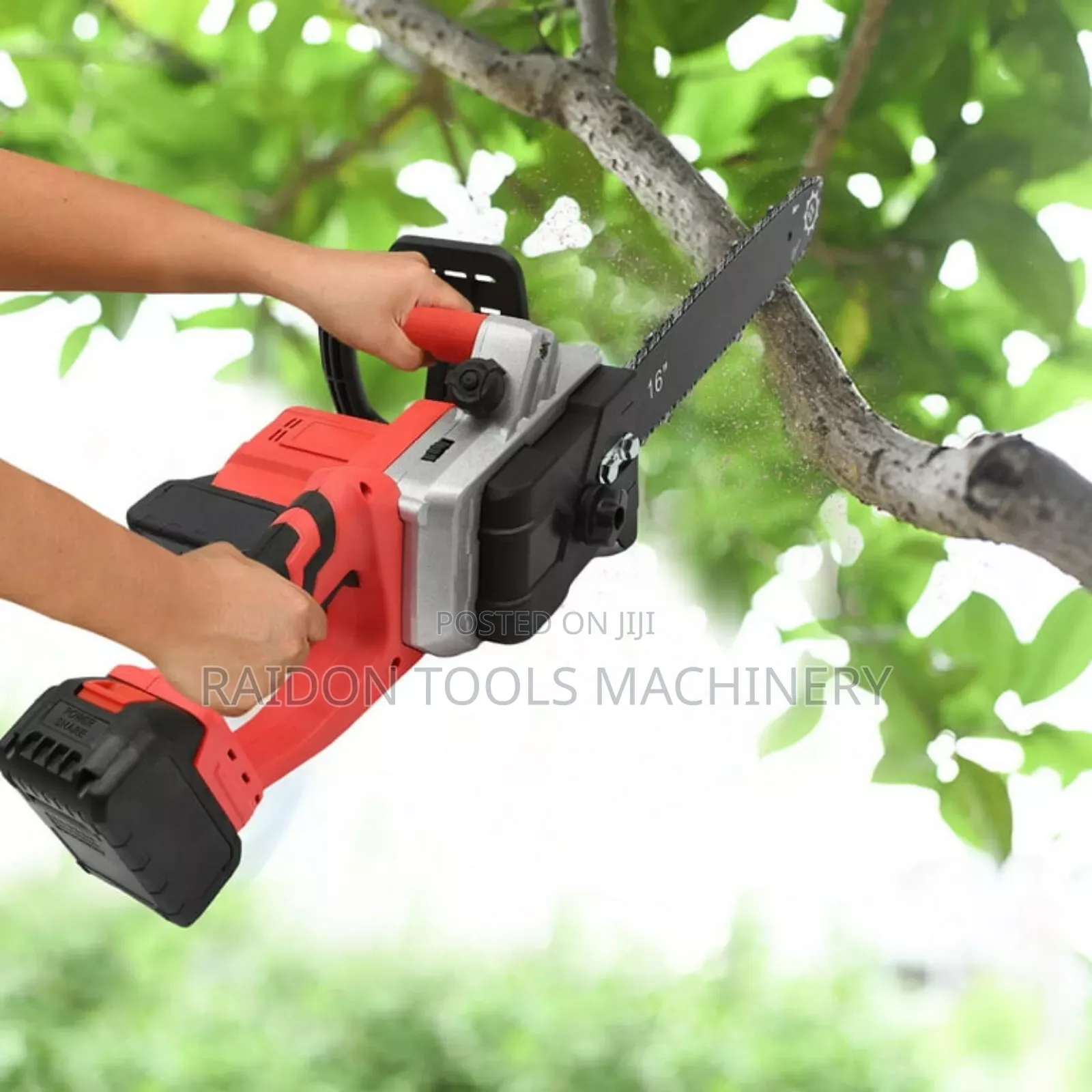 16" Cordless Chainsaw Machine