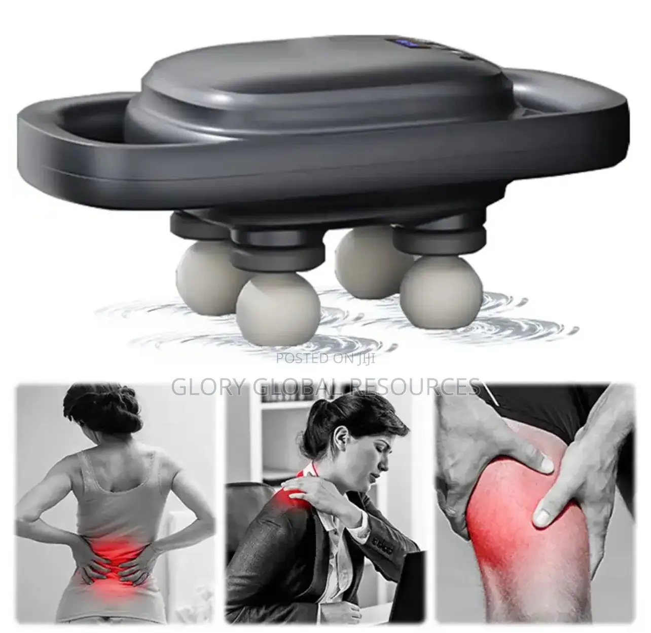 Blueidea Multifunctional Strong Power 4-Head Deep Tissue