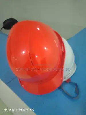 PVC Red Industrial Safety Helmet