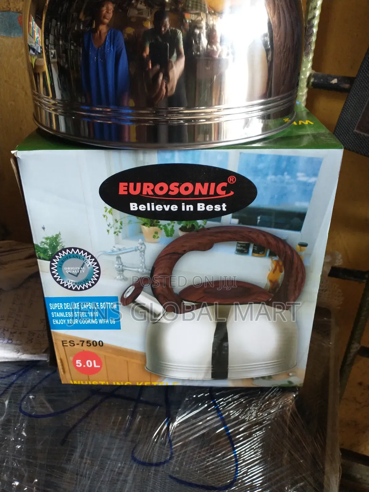 Eurosonic 5L Whistling Kettle