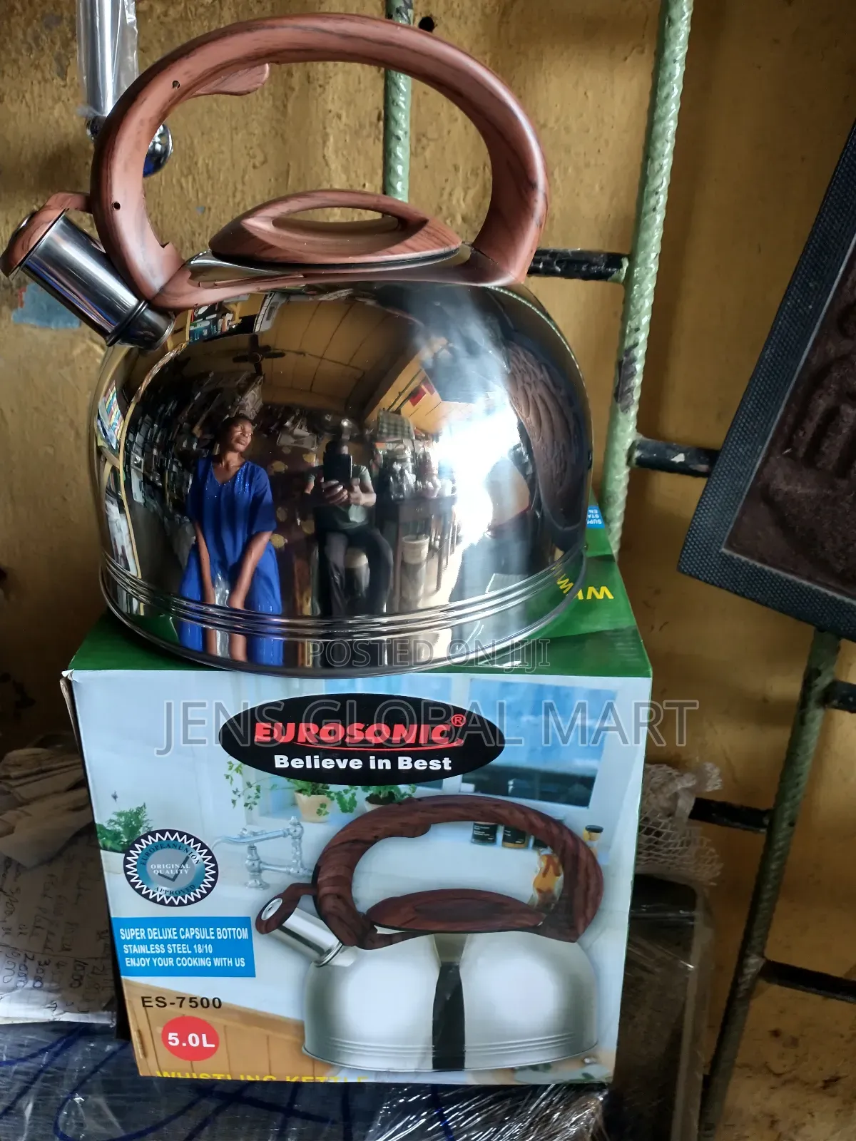 Eurosonic 5L Whistling Kettle