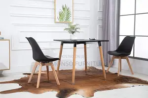 Dining Table With 2 X Plastic Chair