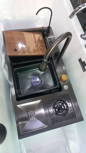 Luxury Kitchen Sink Wit Tray Nd Complete Accessories