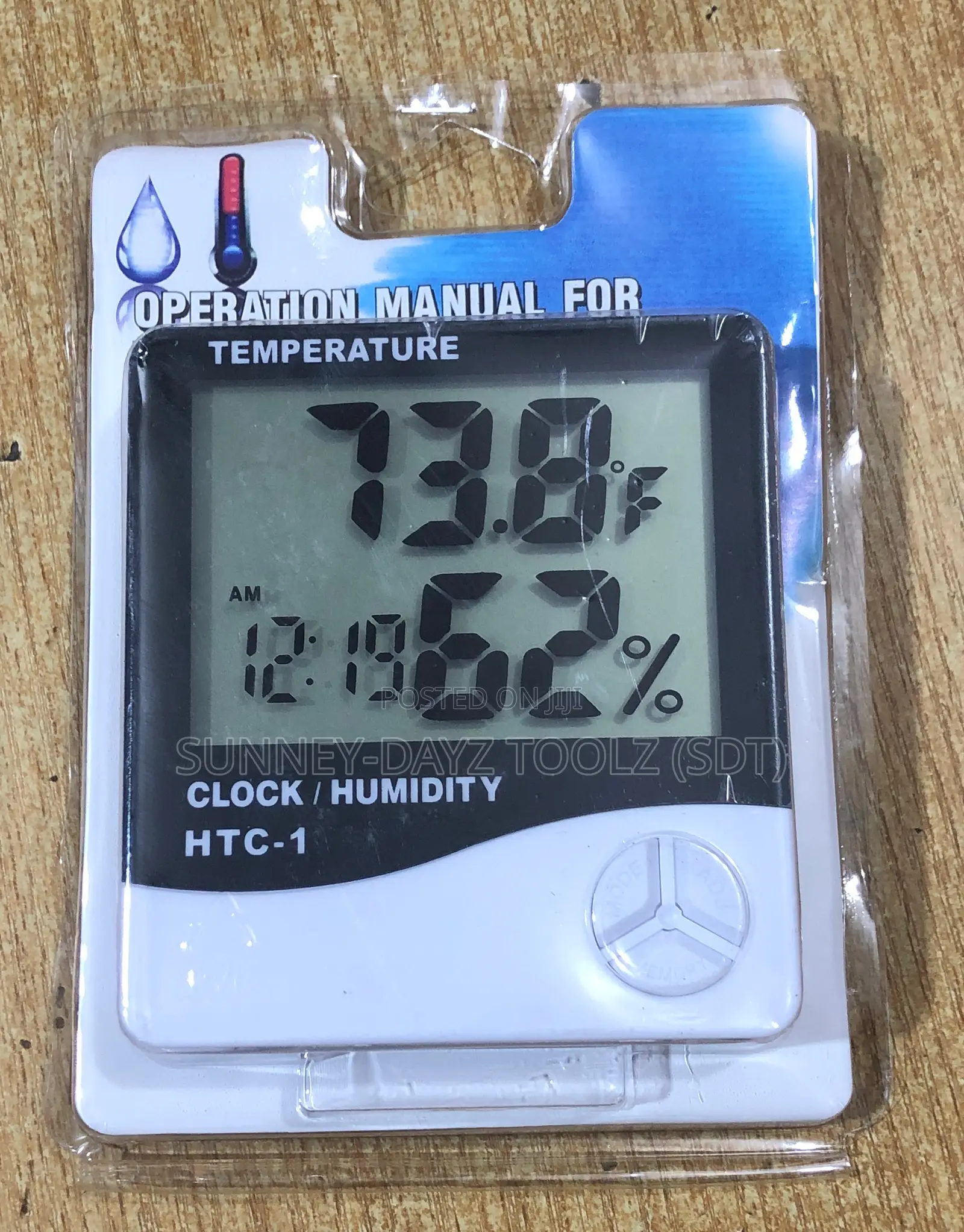 Temperature and Humidity Meter