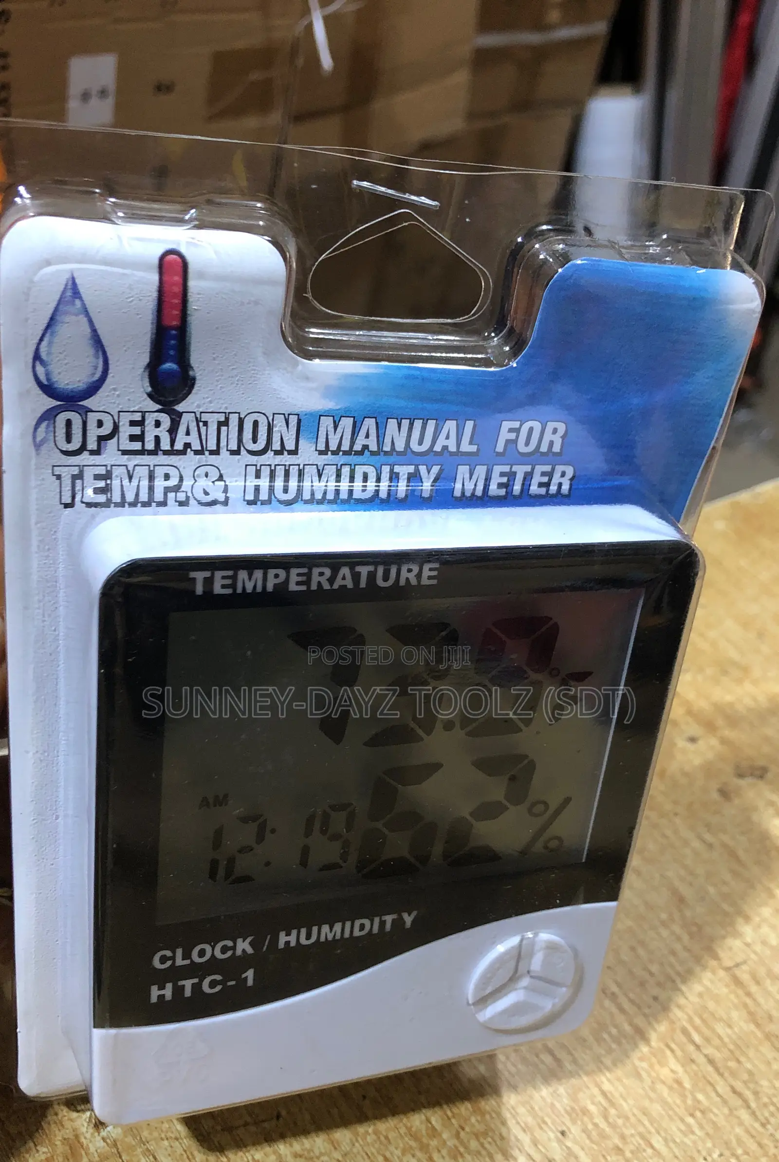 Temperature and Humidity Meter